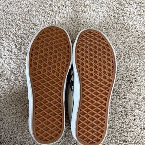 Vans Black and White Checkered Sneakers